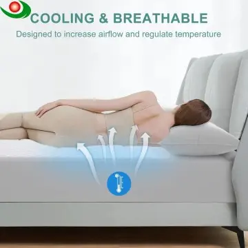 Premium 100% Waterproof Mattress Protector,4D Air Cooling 300GSM Mattress Pad Cover,Breathable All-Round 360° Bed Mattress Topper Protection Noiseless Vinyl Free