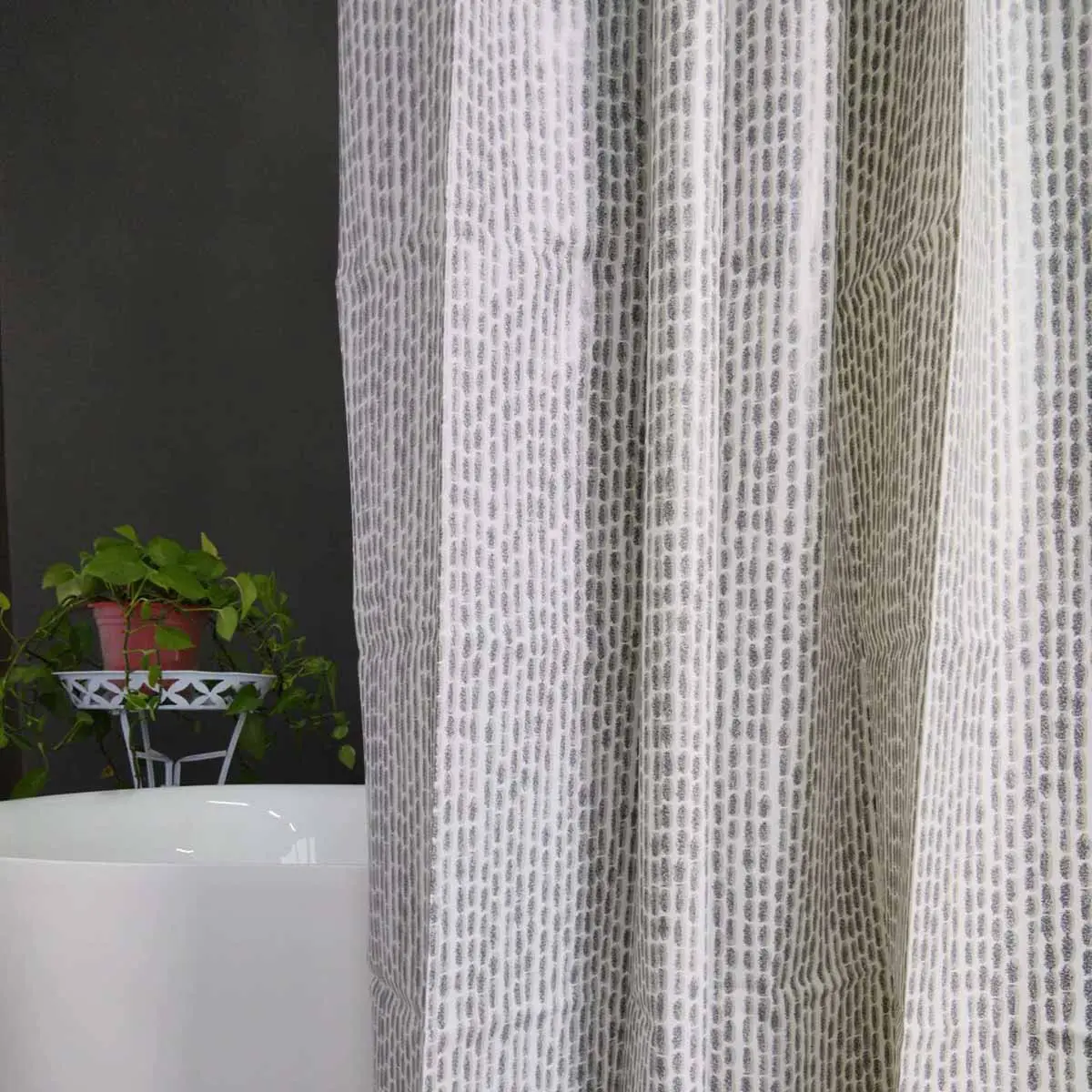 Modern Waterproof Bathroom Curtain