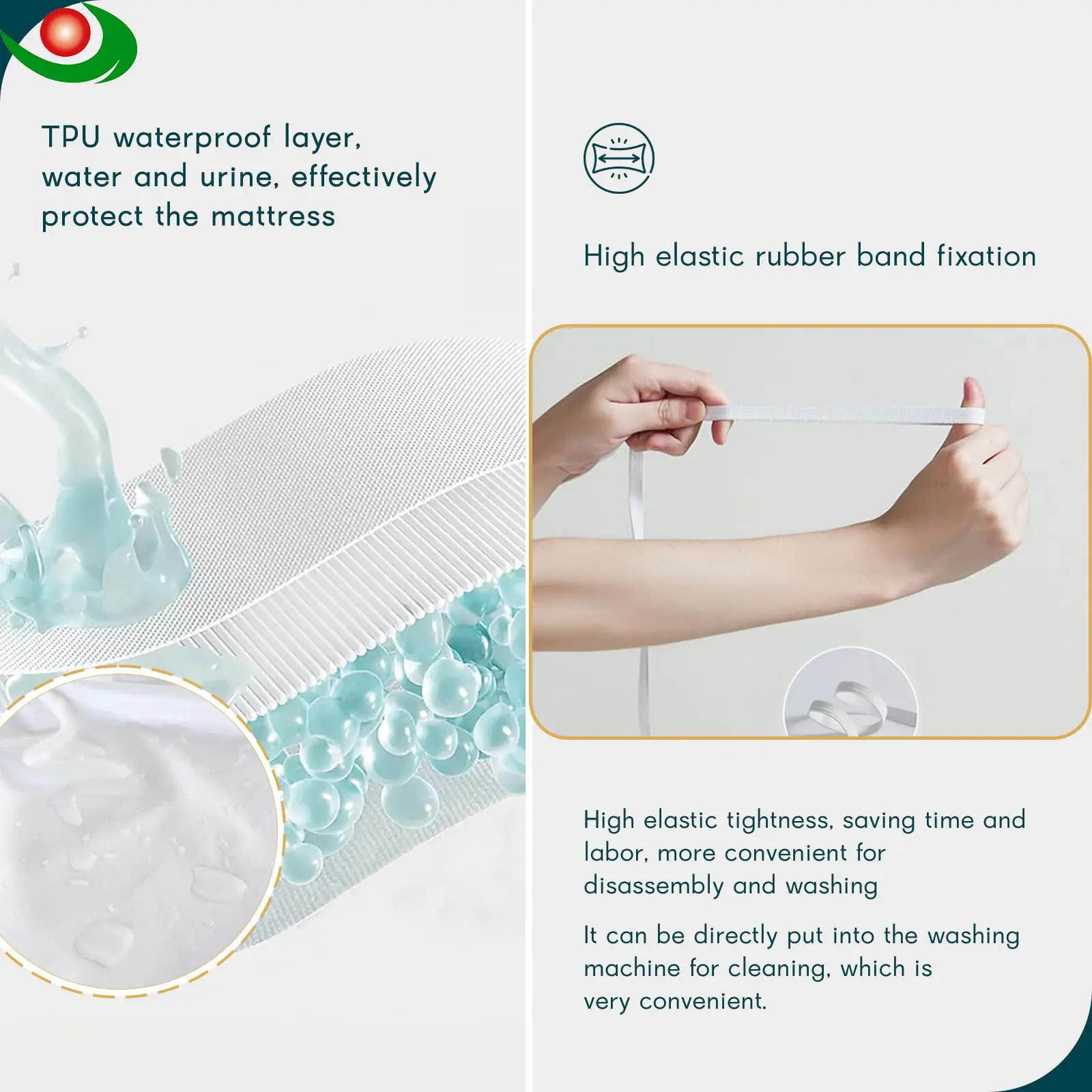 Breathable Fabric Mattress Protector