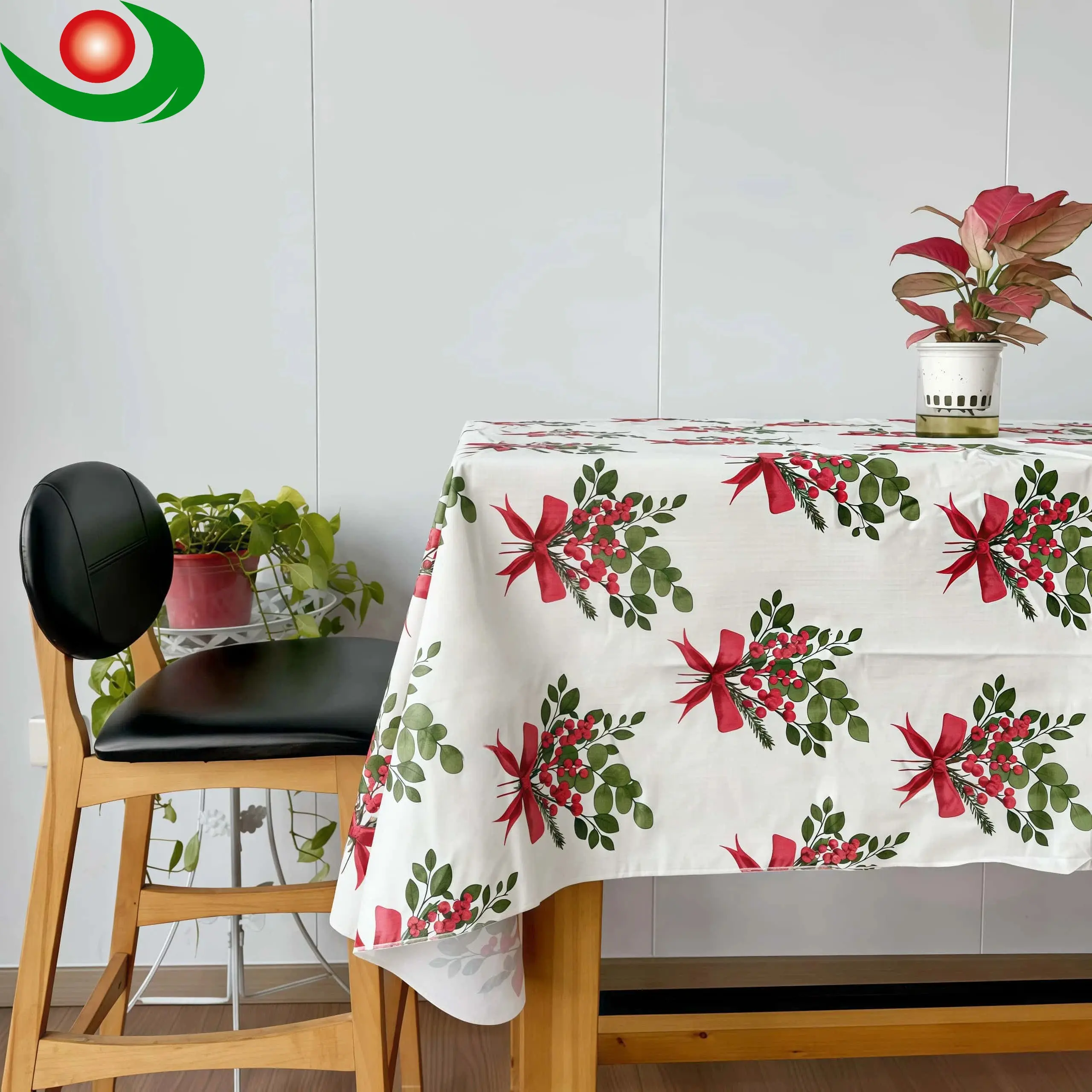 PEVA Composite Needle-Punched Cotton Tablecloth