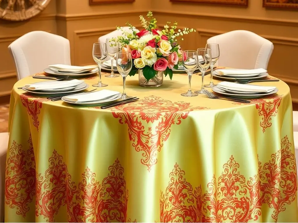 Personalized Tablecloths for Brands: Custom Designs That Make an Impact