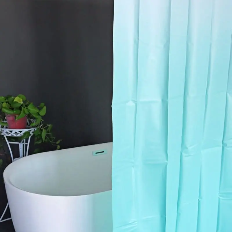 Elegant Ombre Vinyl Shower Curtain