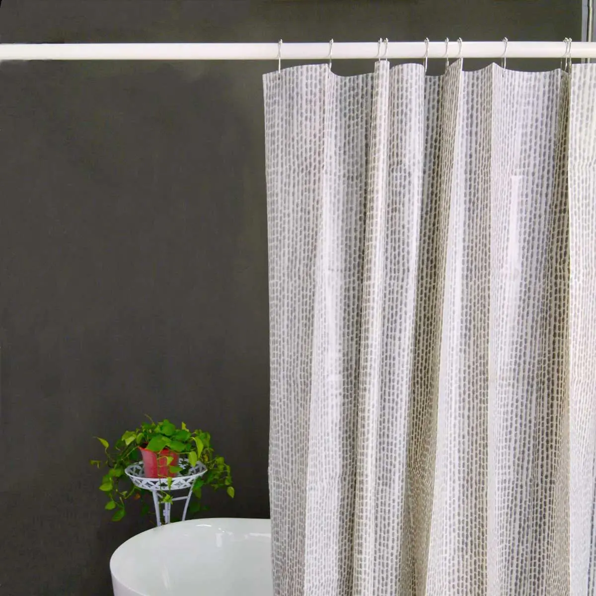 Modern Waterproof Bathroom Curtain