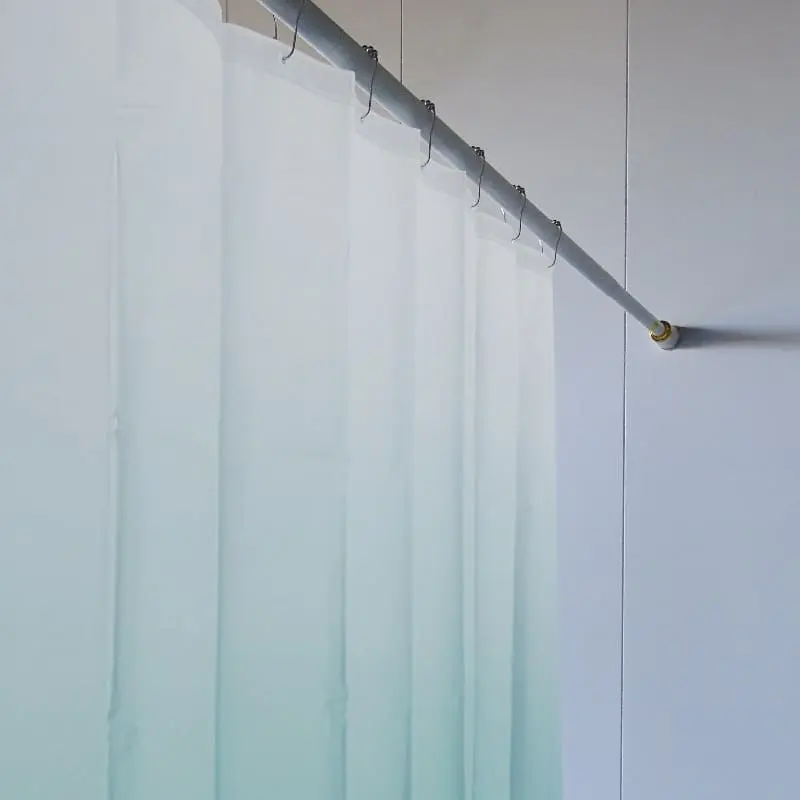 Elegant Ombre Vinyl Shower Curtain