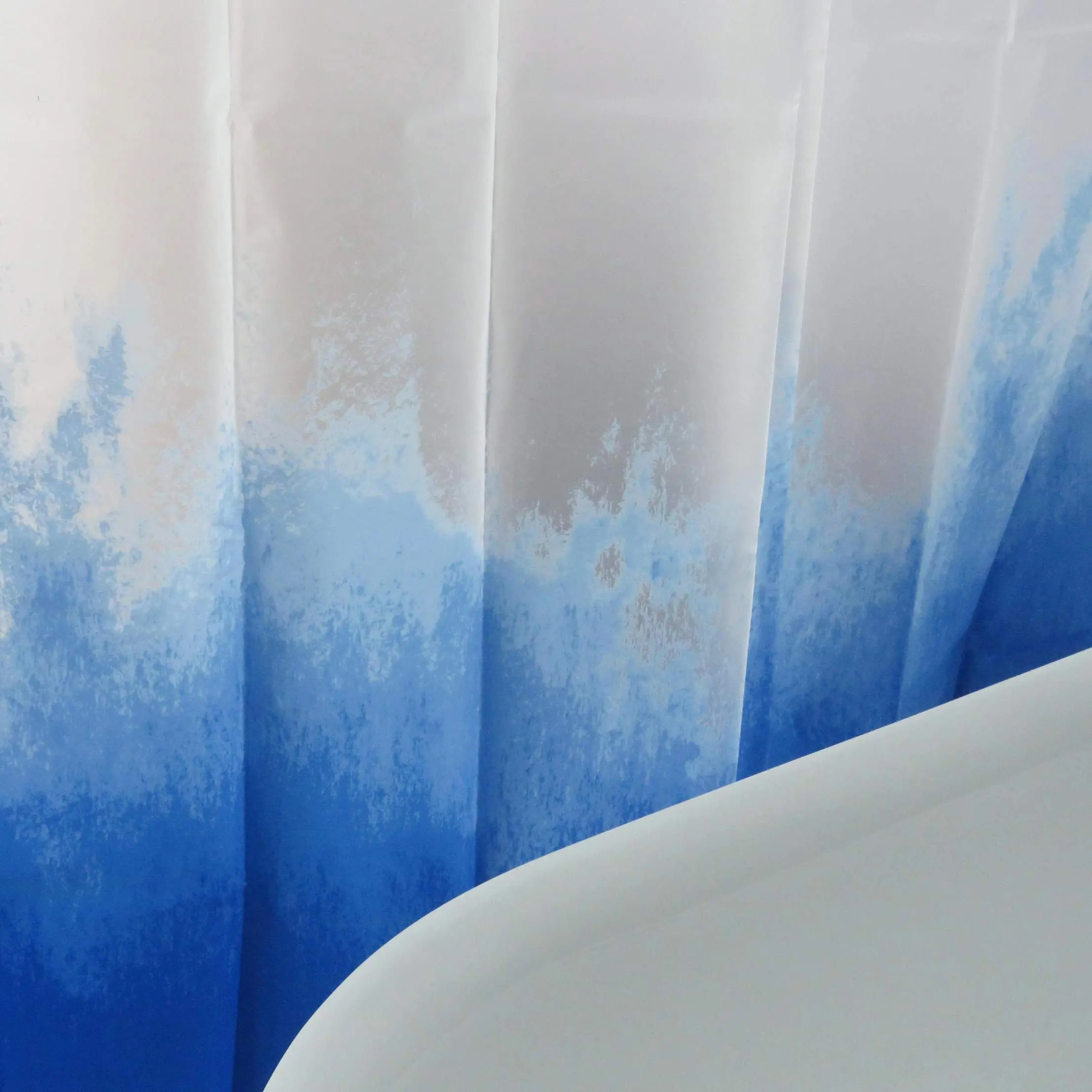 BreezeGuard Plastic Shower Drape