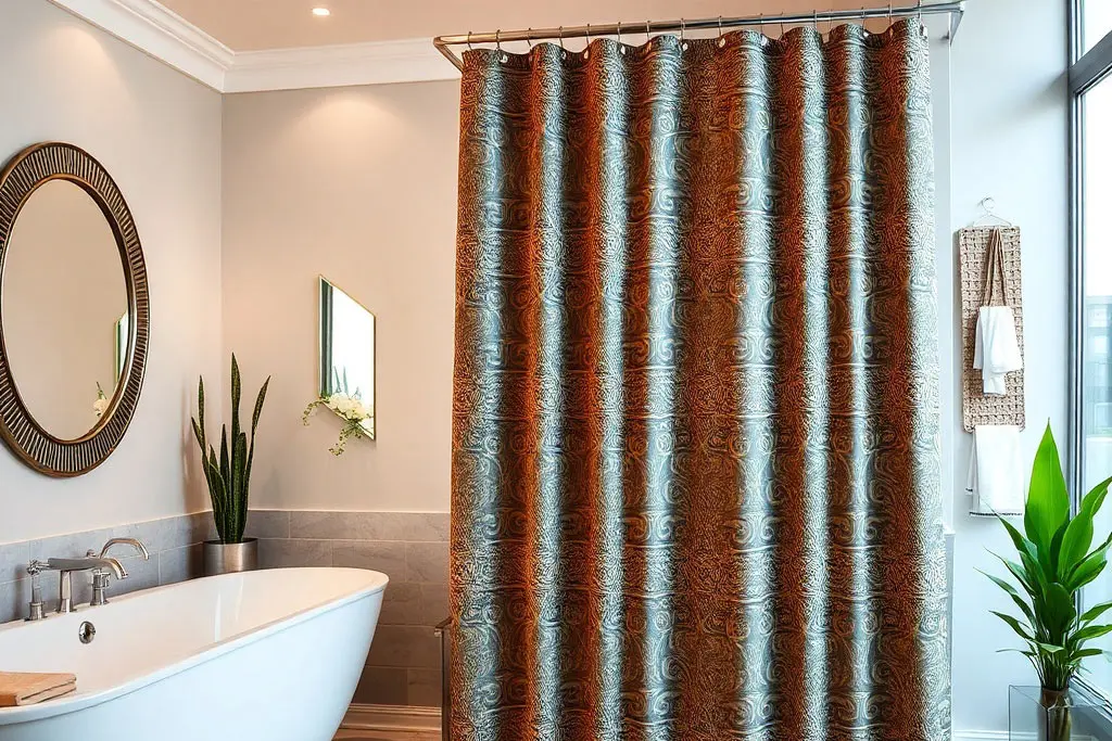 The Appeal of a Minimalist Shower Curtain: Simple, Fresh, Timeless