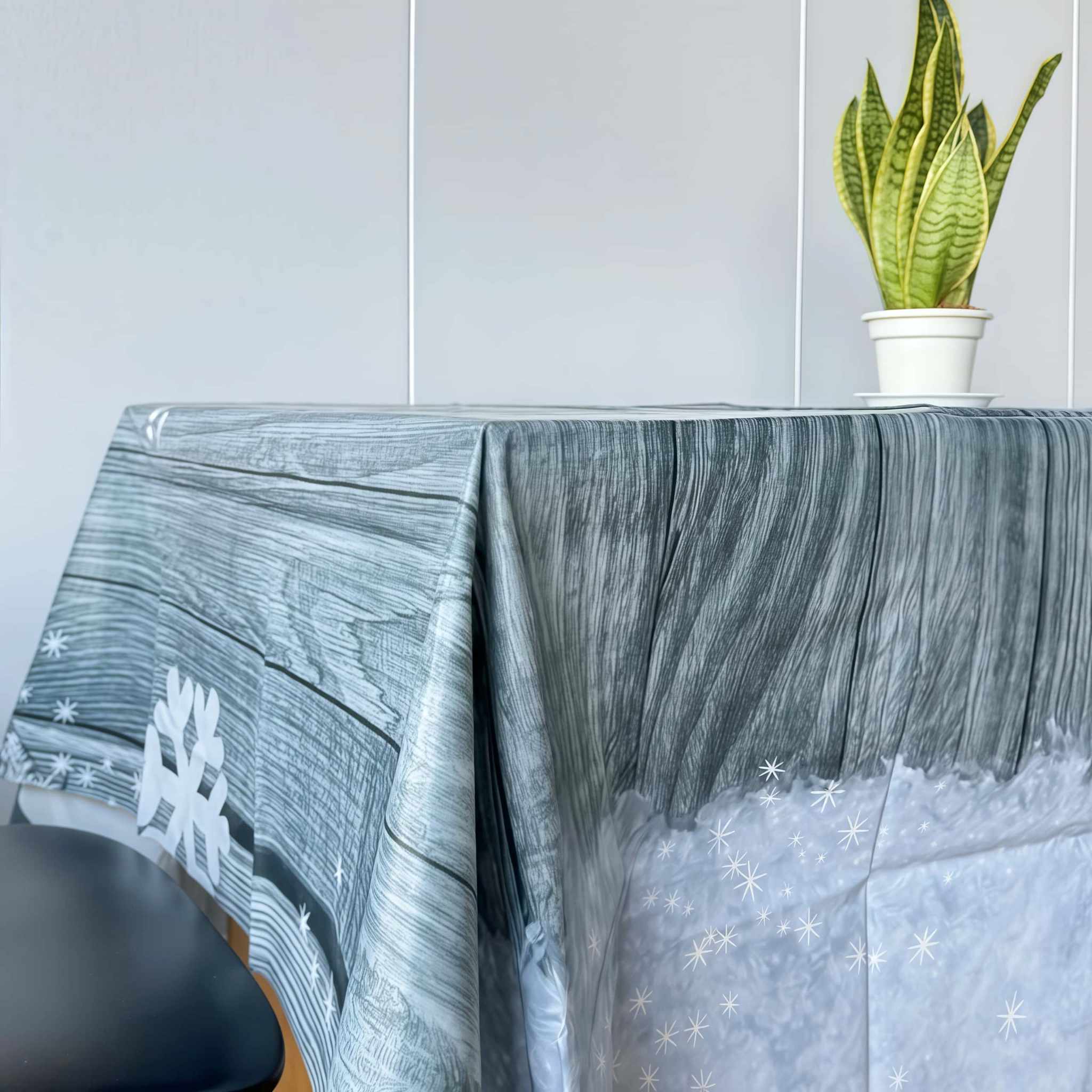 Functional PEVA Tablecloth for the Holidays