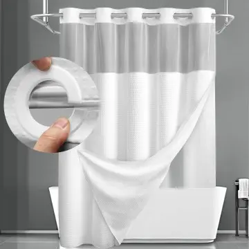 Customizable colors Hookless Shower Curtain Fabric