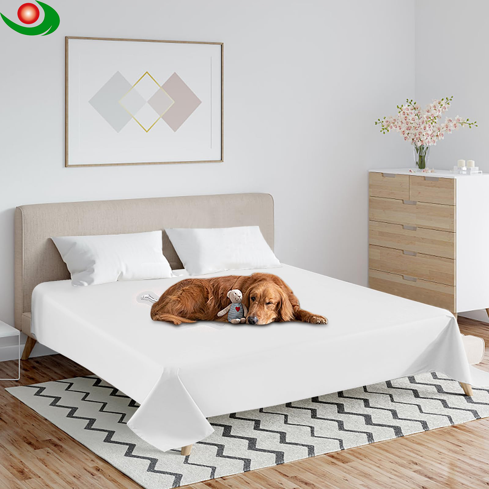 Full Size Vinyl Mattress Protector