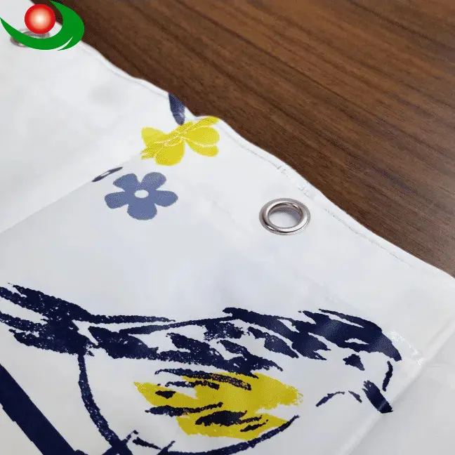 Charming Bird Pattern PEVA Shower Curtain